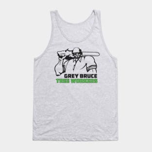 Grey Bruce Tree Workers Tank Top